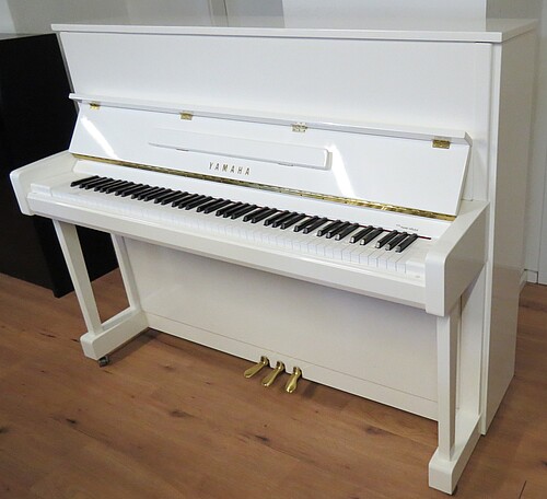 Yamaha b3 weiß poliert Klavier - Bild 1
