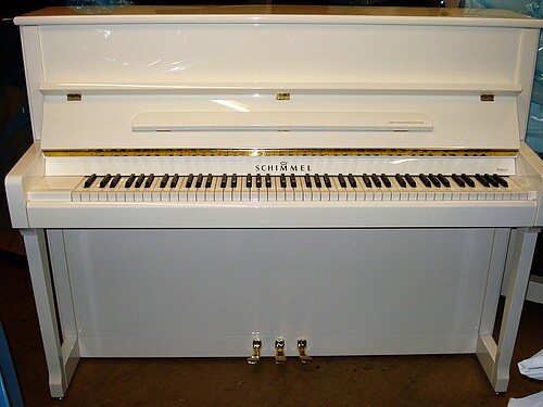Schimmel C 116 T weiß Klavier - Bild 1