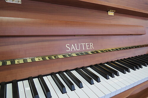 Sauter Carus 114 Apfel satiniert Klavier - Bild 3