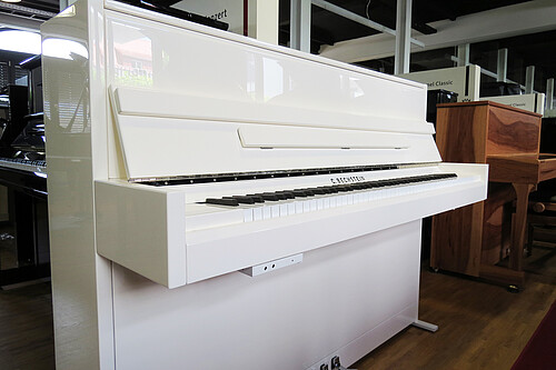 C. Bechstein A 112 weiß, chrom, Variosystem Klavier - Bild 1