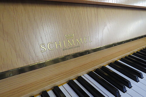Schimmel 112 Eiche hell Klavier - Bild 4