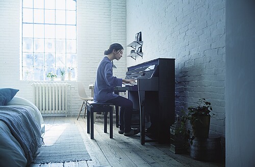 Yamaha AvantGrand NU1XA PE schwarz poliert Digitalpiano - Bild 5