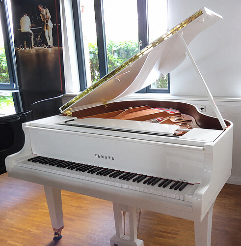 Yamaha disklavier DGB1 ENSPIRE weiß Flügel - Bild 1