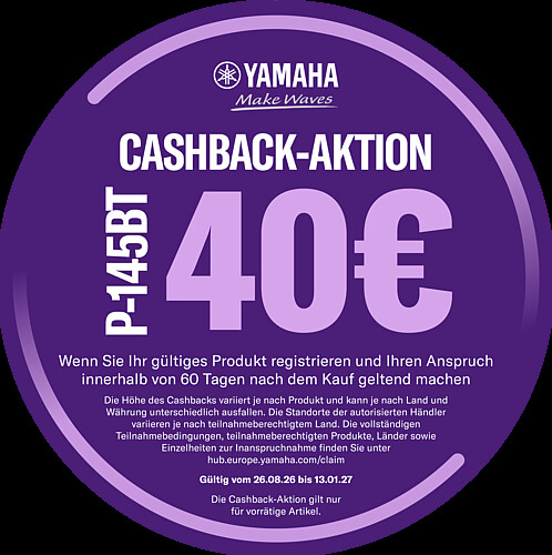 Yamaha P 145 BT Digitalpiano - Bild 2