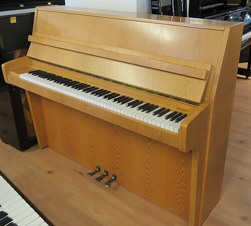 Schimmel 112 Eiche hell Klavier - Bild 1