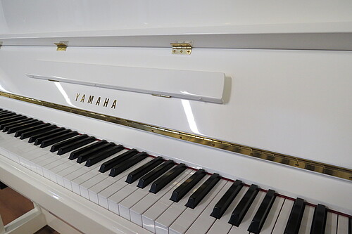 Yamaha b3 weiß poliert Klavier - Bild 2