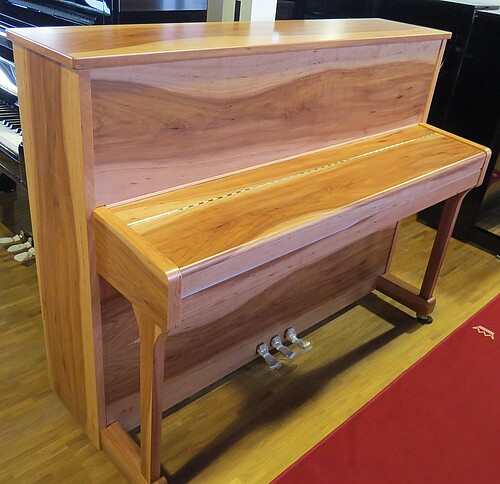 Sauter Carus 114 Apfel satiniert Klavier - Bild 3