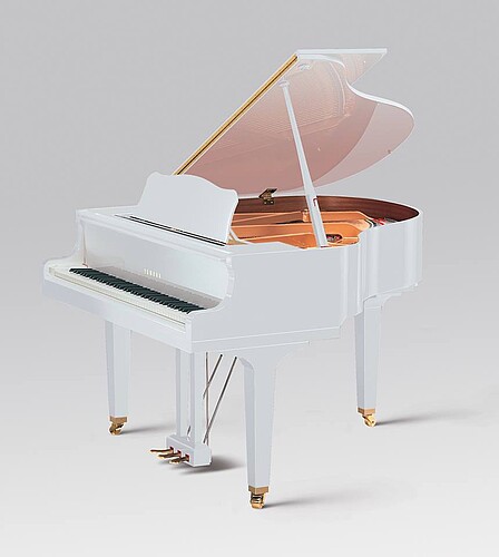 Yamaha GB1 SC3 Silent Flügel weiß Flügel - Bild 1